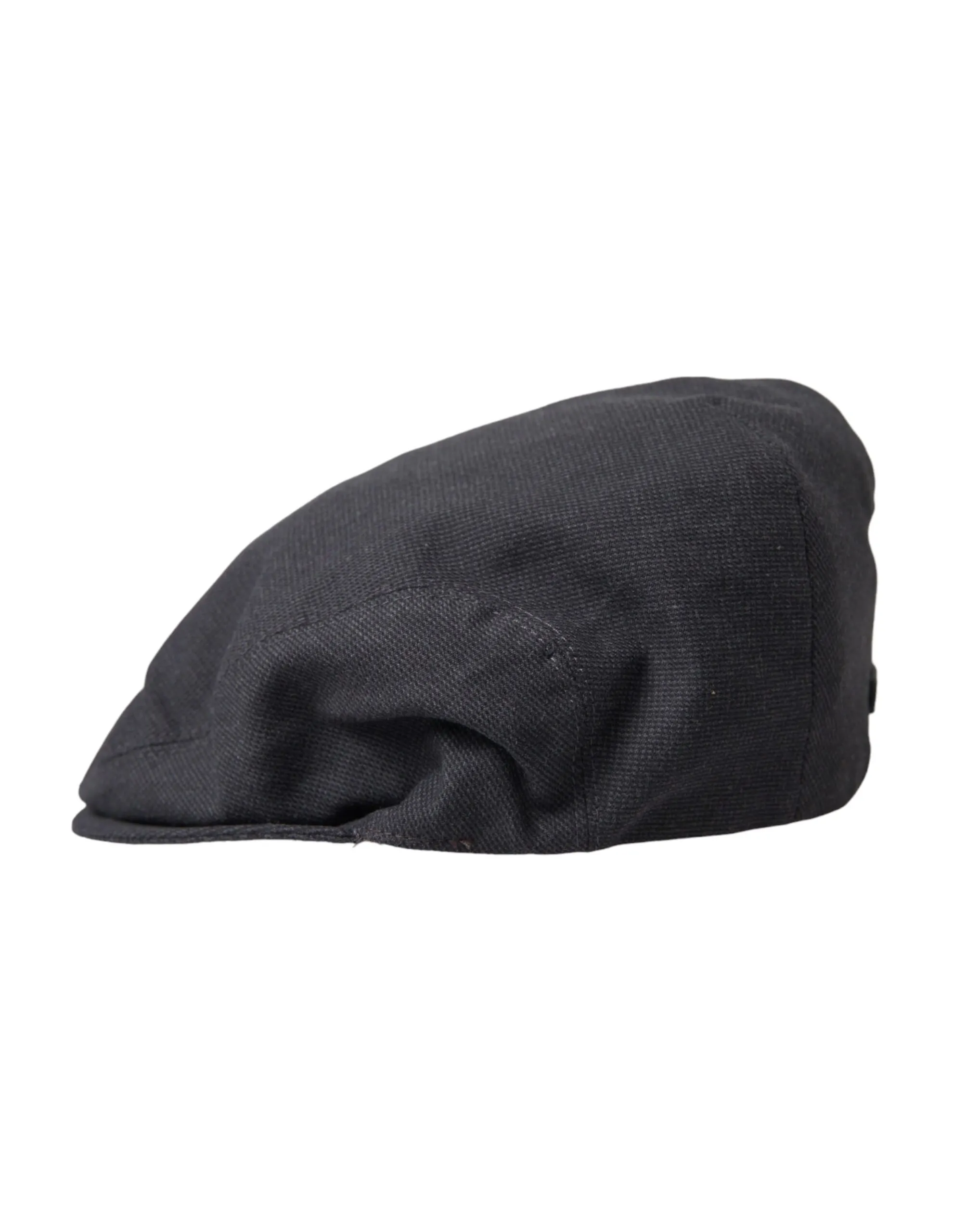 Dolce & Gabbana Men's Gray Cotton Cloth Newsboy Hat Men