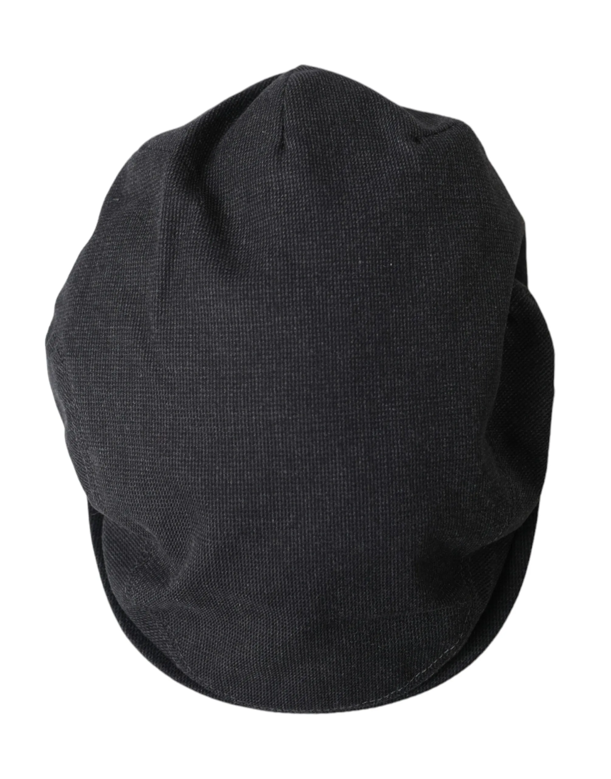 Dolce & Gabbana Men's Gray Cotton Cloth Newsboy Hat Men