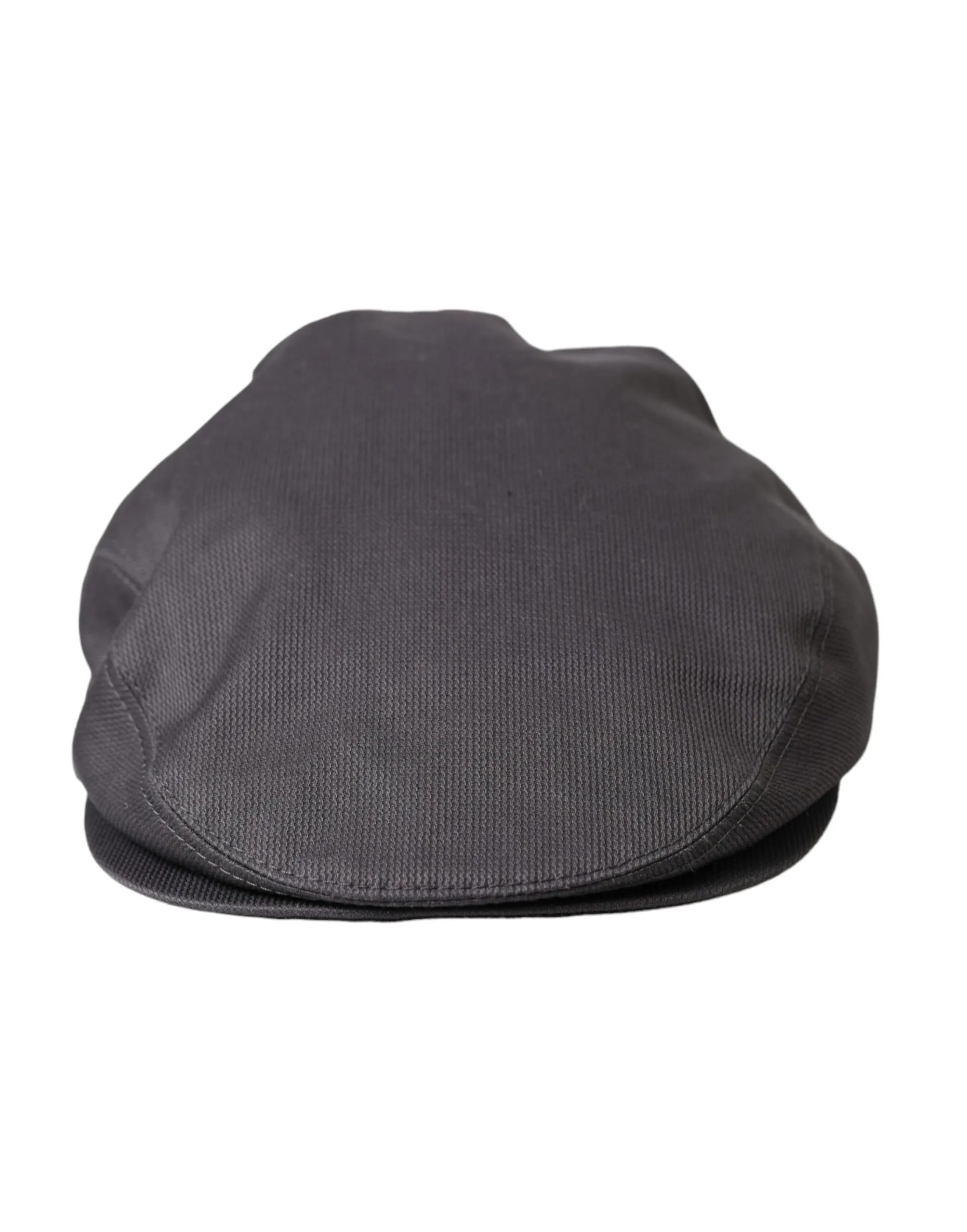 Dolce & Gabbana Men's Gray Cotton Cloth Newsboy Hat Men
