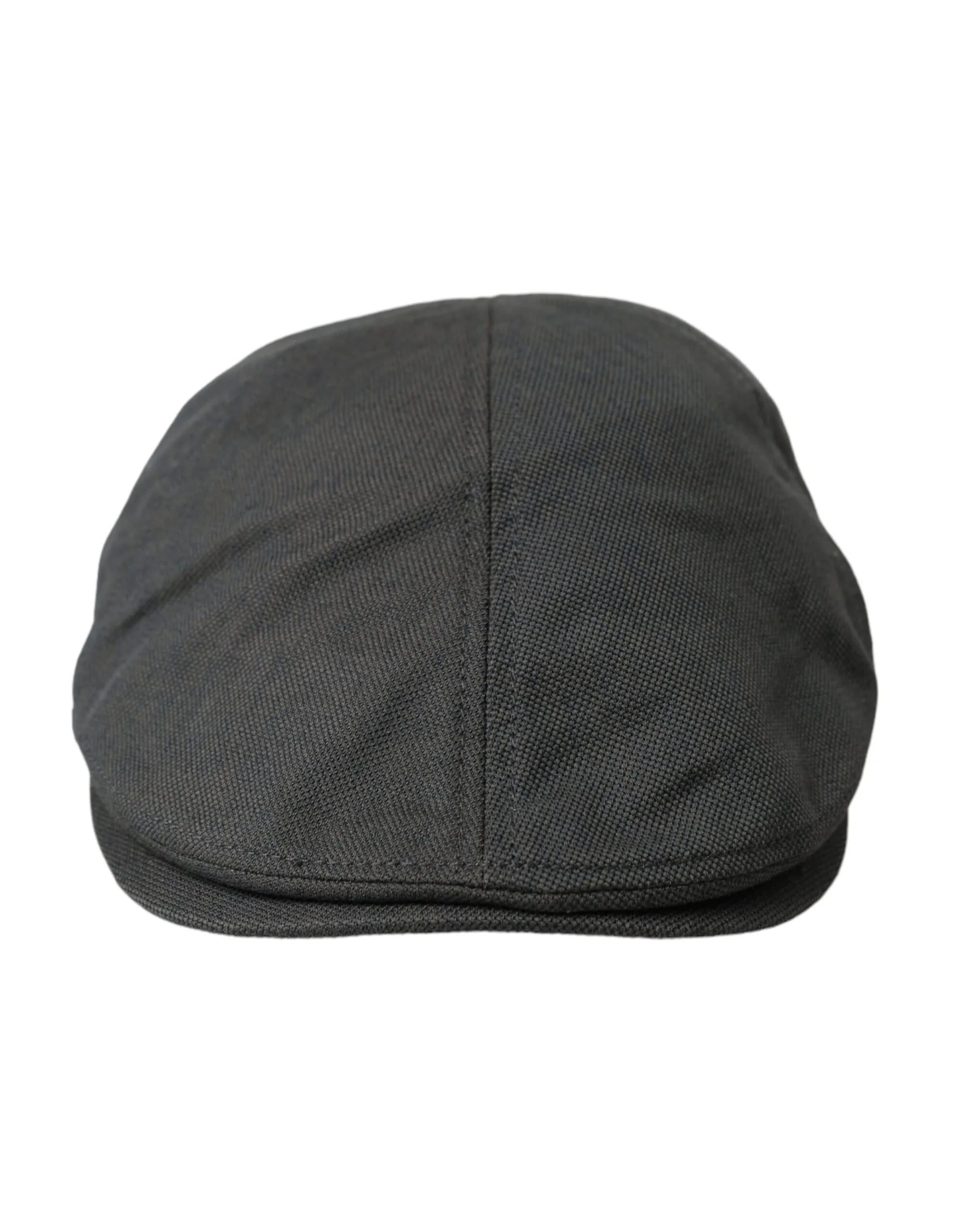 Dolce & Gabbana Men's Dark Gray Nylon Cloth Newsboy Hat Men
