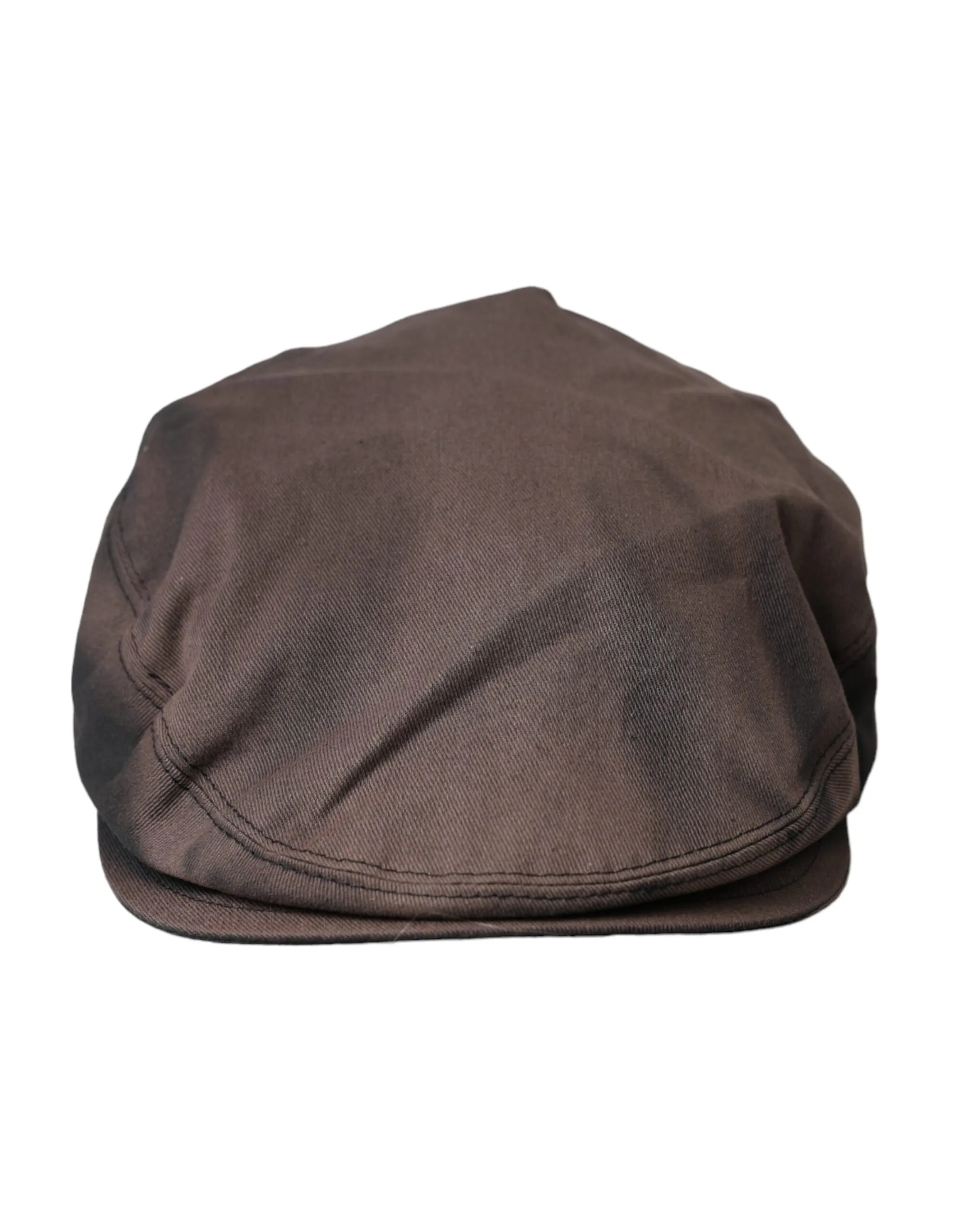 Dolce & Gabbana Men's Brown Cotton Cloth Newsboy Hat Men