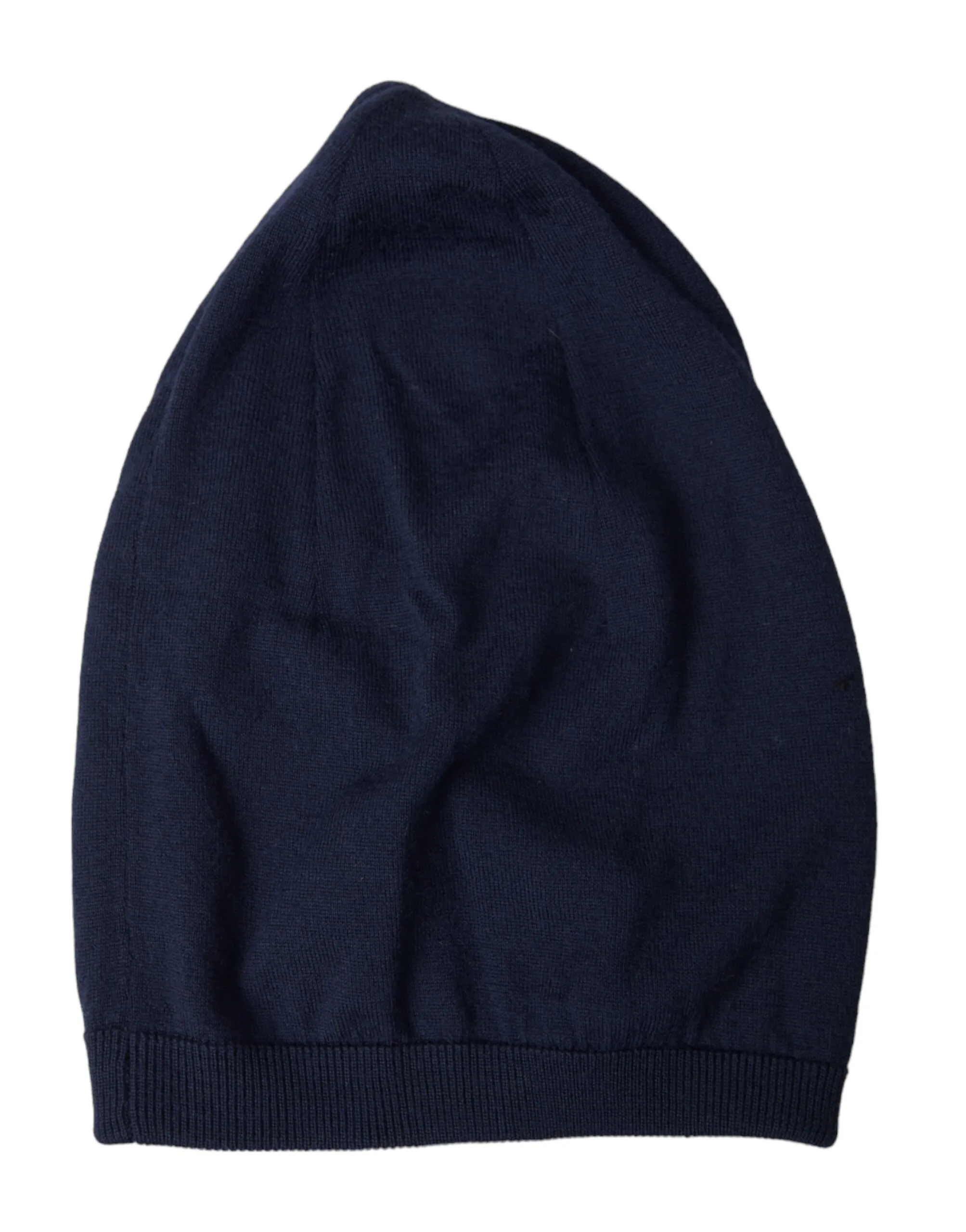 Dolce & Gabbana Men's Dark Blue Wool Winter Beanie Bonnet Hat Men