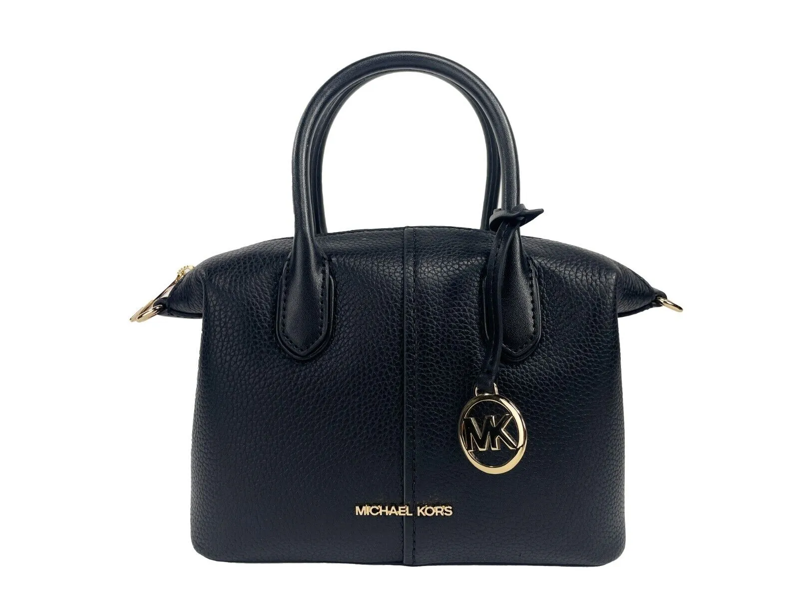 Michael Kors Women's Hyde Small Satchel Crossbody Bag Black