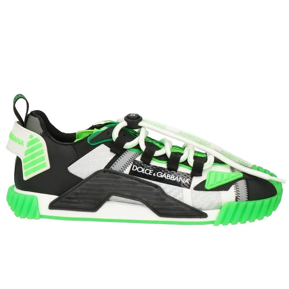 Dolce & Gabbana Women's Green Polyamide Sneaker