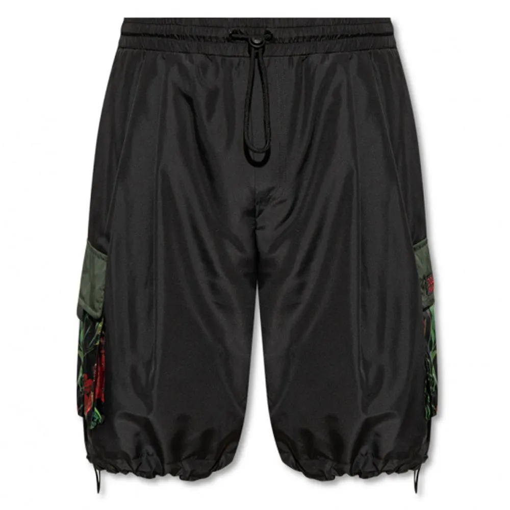 Dolce & Gabbana Men's Black Polyester Short