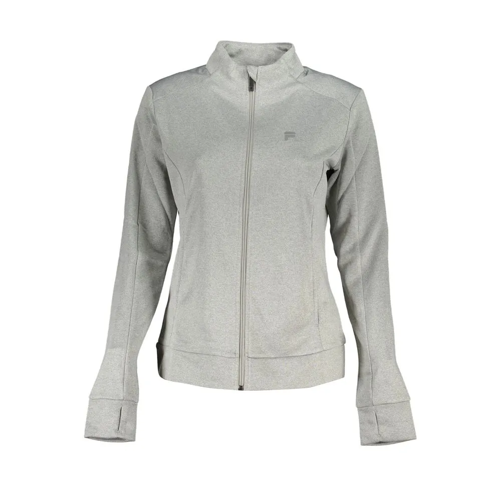 Fila Women's Gray Polyester Sweater