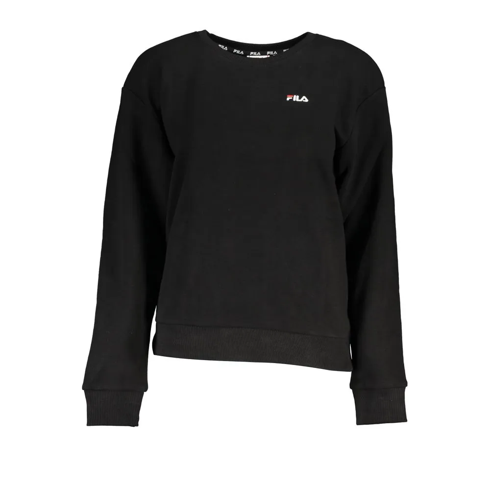 Fila Women's Black Cotton Sweater