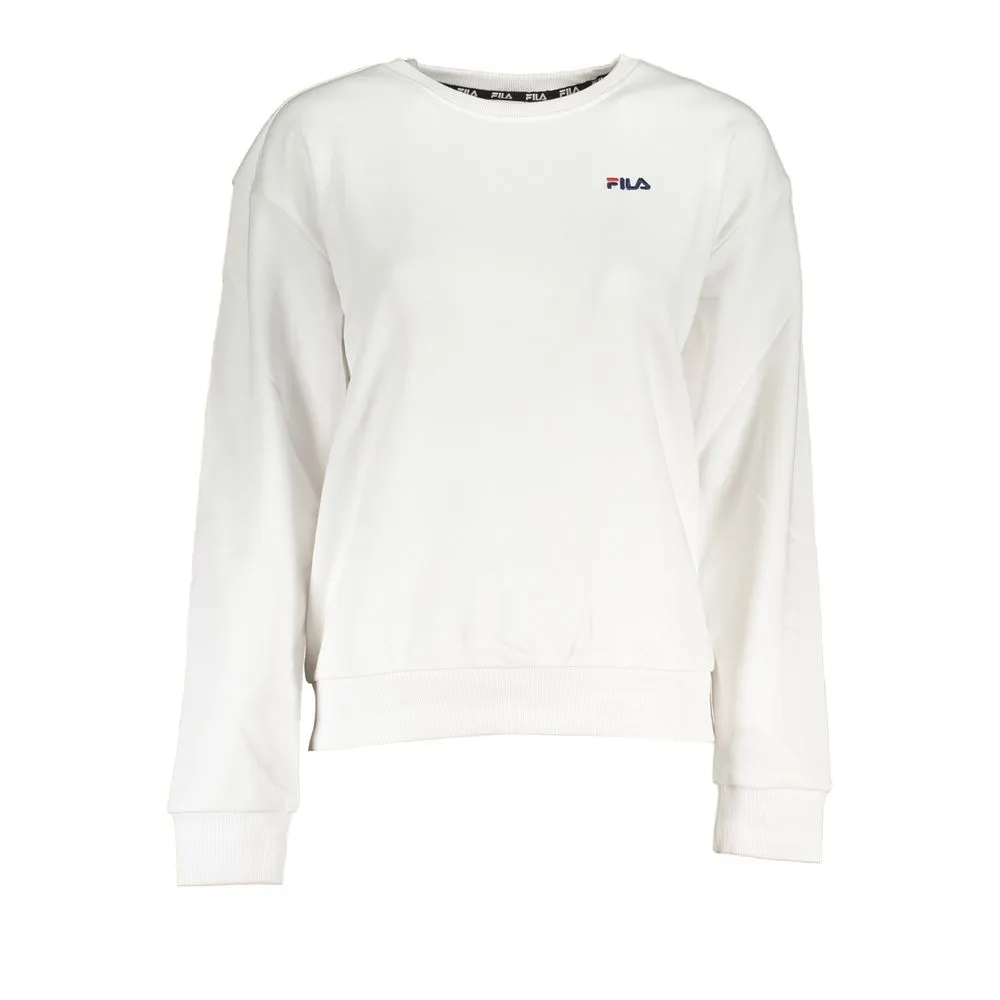 Fila Women's White Cotton Sweater