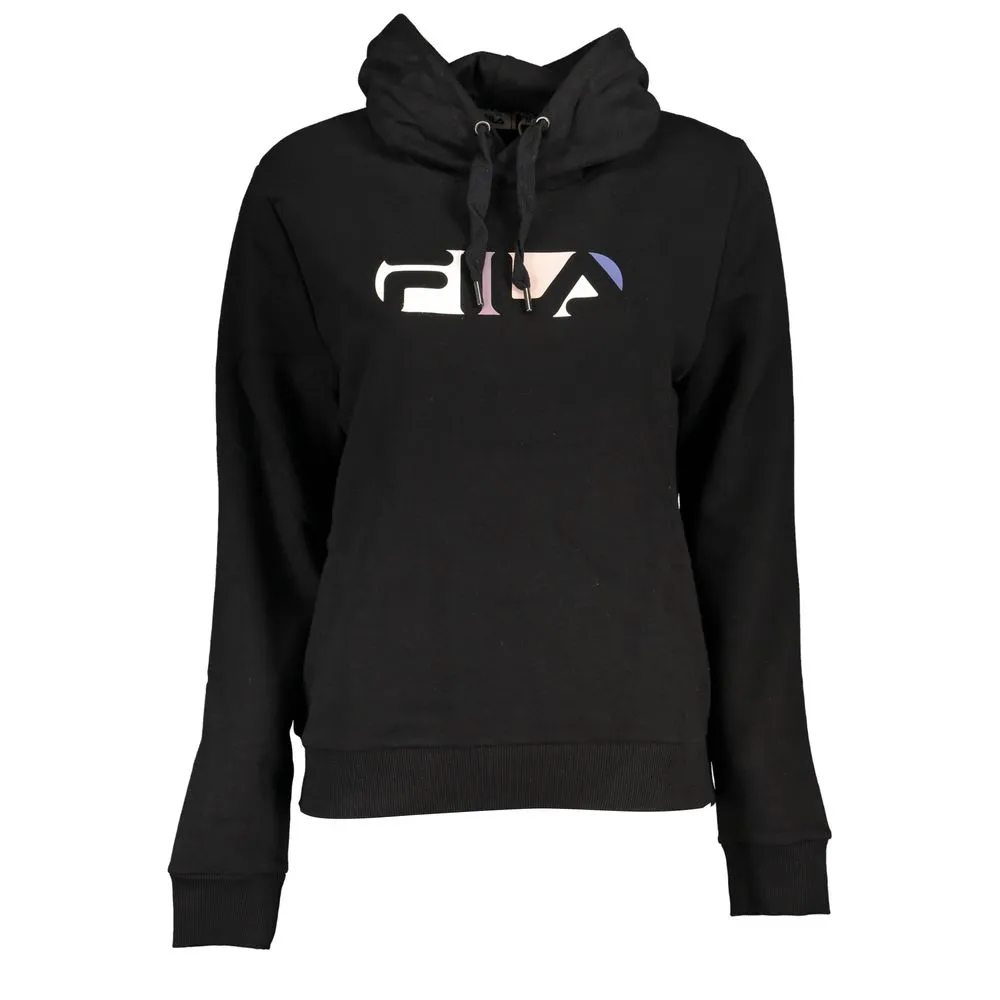 Fila Women's Black Cotton Sweater