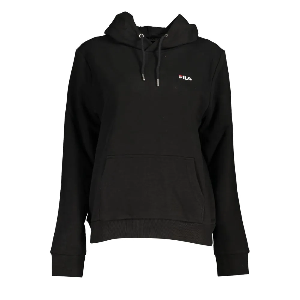Fila Women's Black Cotton Sweater
