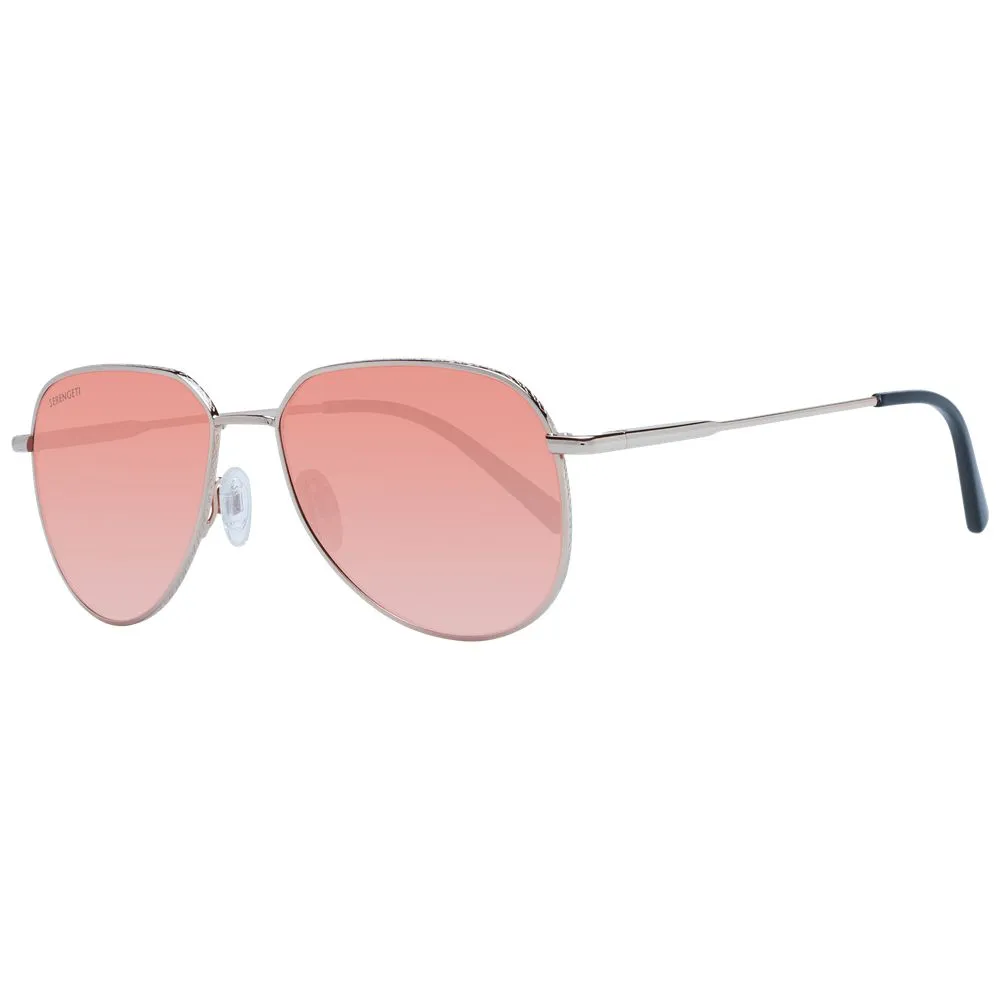 Serengeti Unisex Rose Gold Unisex Sunglasses