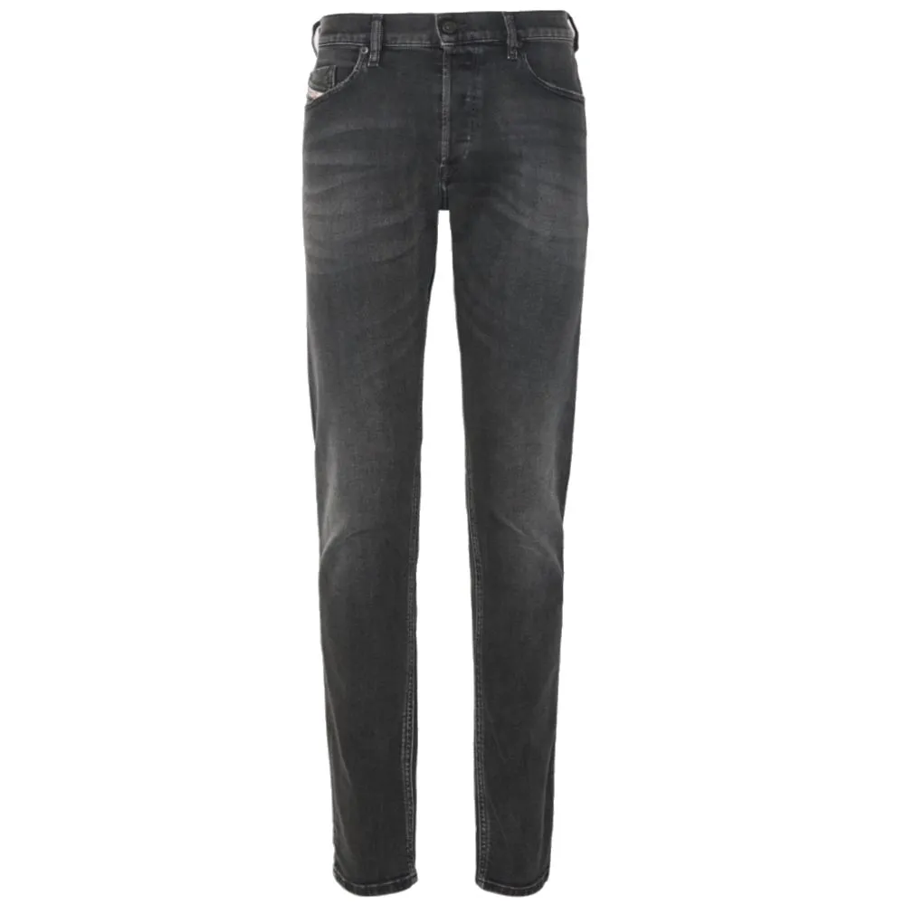 Diesel Men's Black Cotton Jeans & Pant