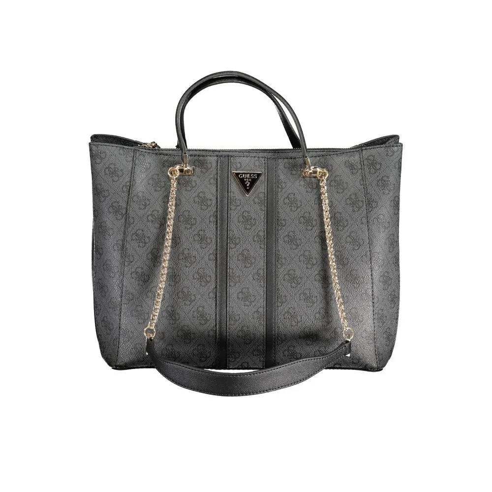 Guess Jeans Women's Black Polyethylene Handbag