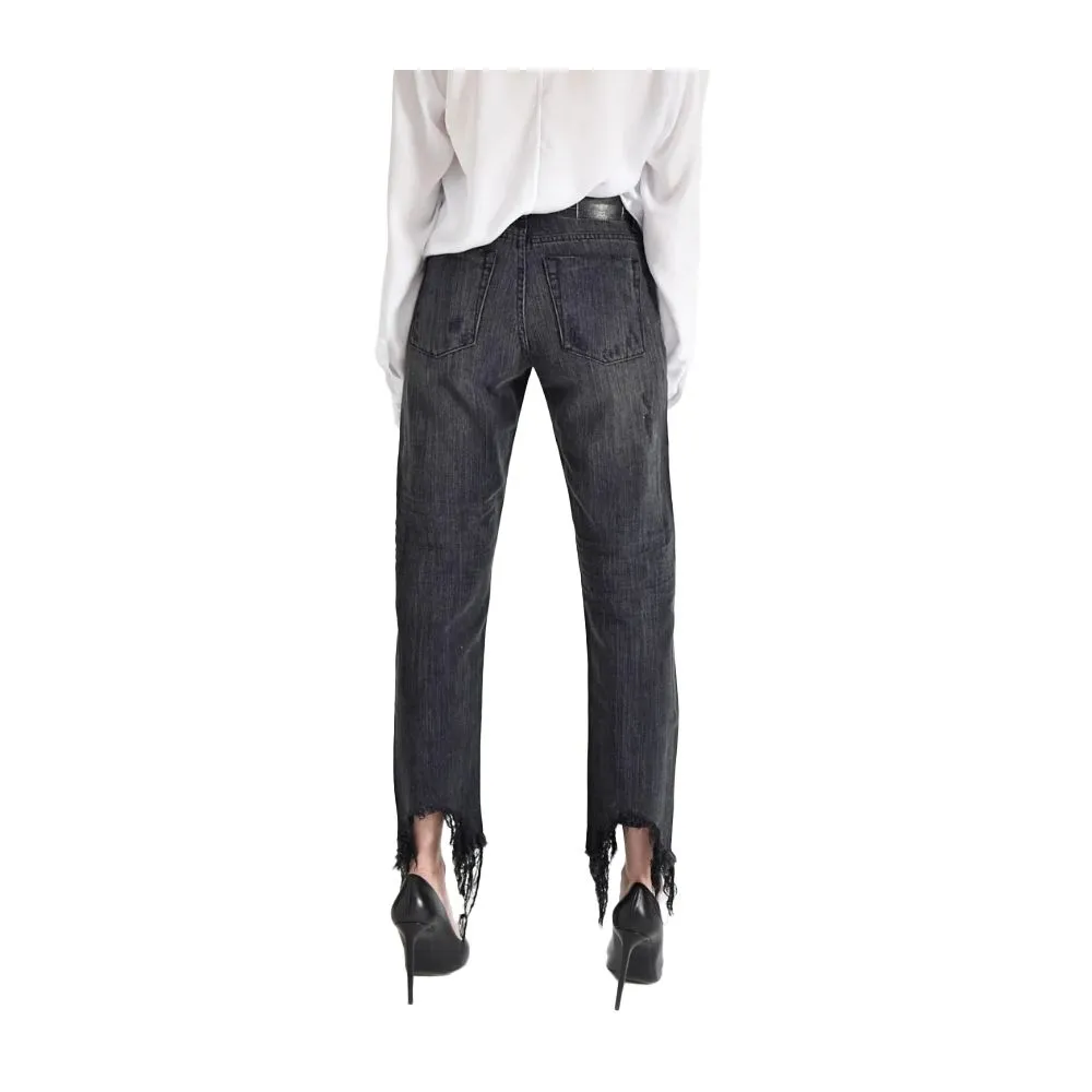 One Teaspoon Women's Blue Cotton Jeans & Pant