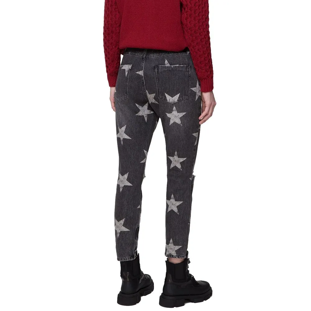 One Teaspoon Women's Gray Cotton Women's Jeans