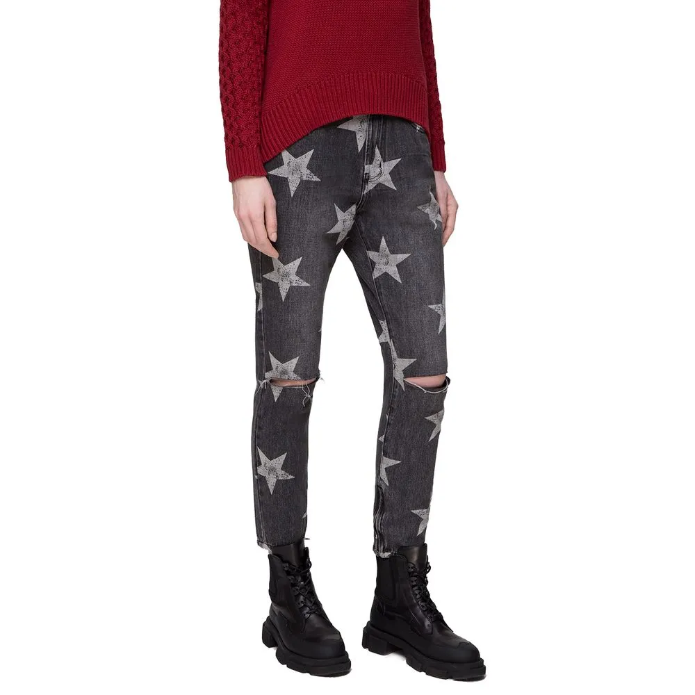 One Teaspoon Women's Gray Cotton Women's Jeans