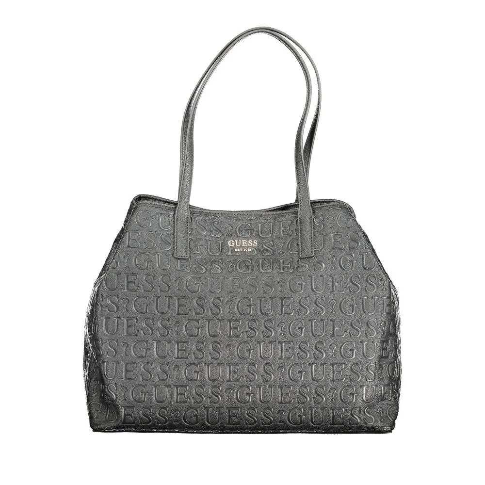 Guess Jeans Women's Black Polyethylene Handbag