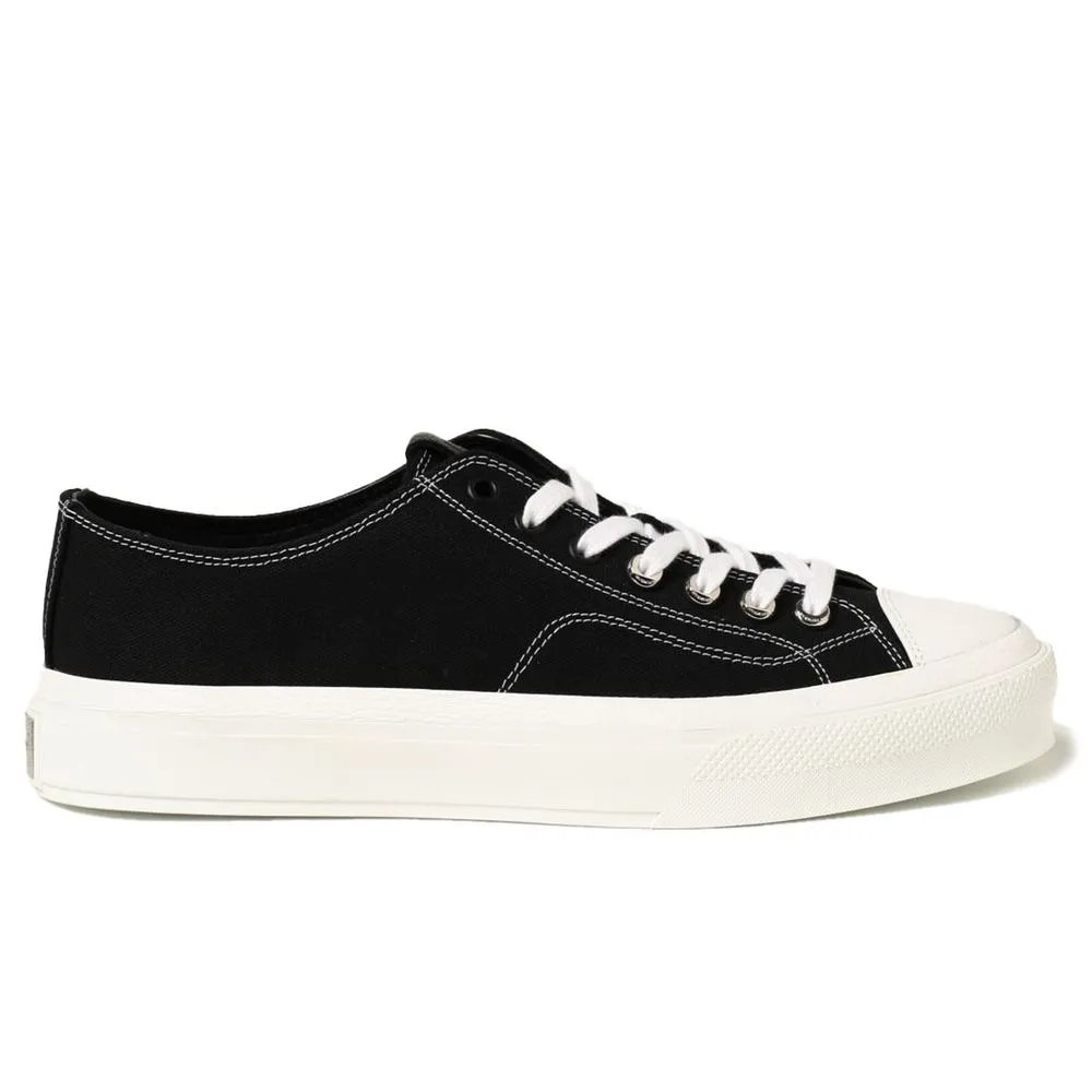 Givenchy Men's Black Cotton Sneaker