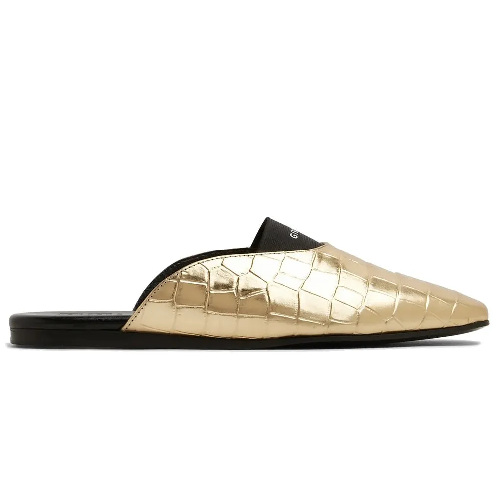 Givenchy Women's Yellow Leather Di Calfskin Sandal