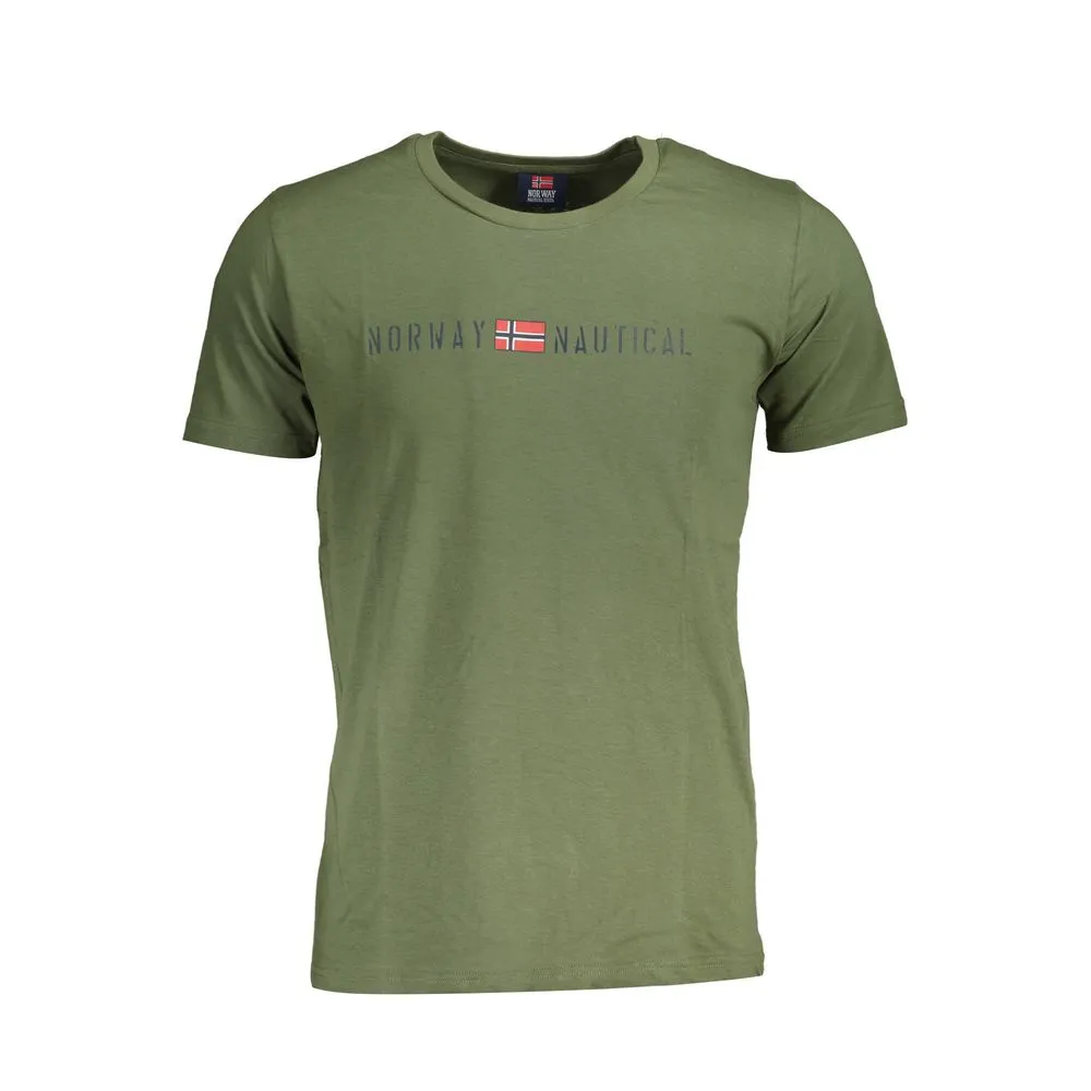 Norway 1963 Men's Green Cotton T-Shirt