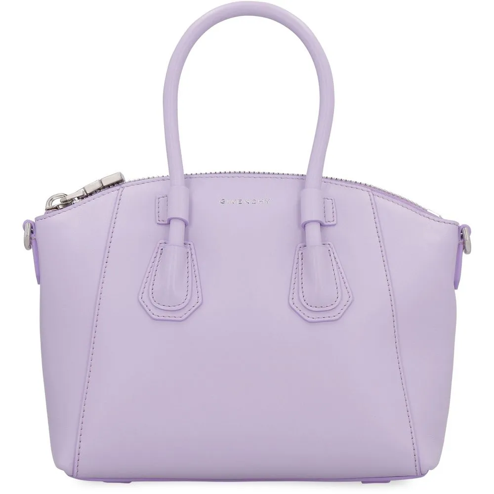 Givenchy Women's Purple Leather Di Calfskin Handbag