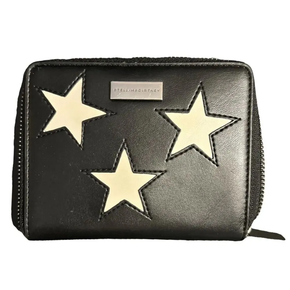 Stella McCartney Women's Black Leather Di Calfskin Wallet