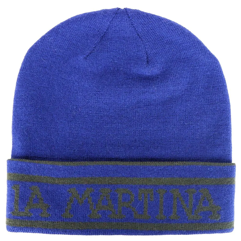 La Martina Men's Blue Acrylic Hats & Cap