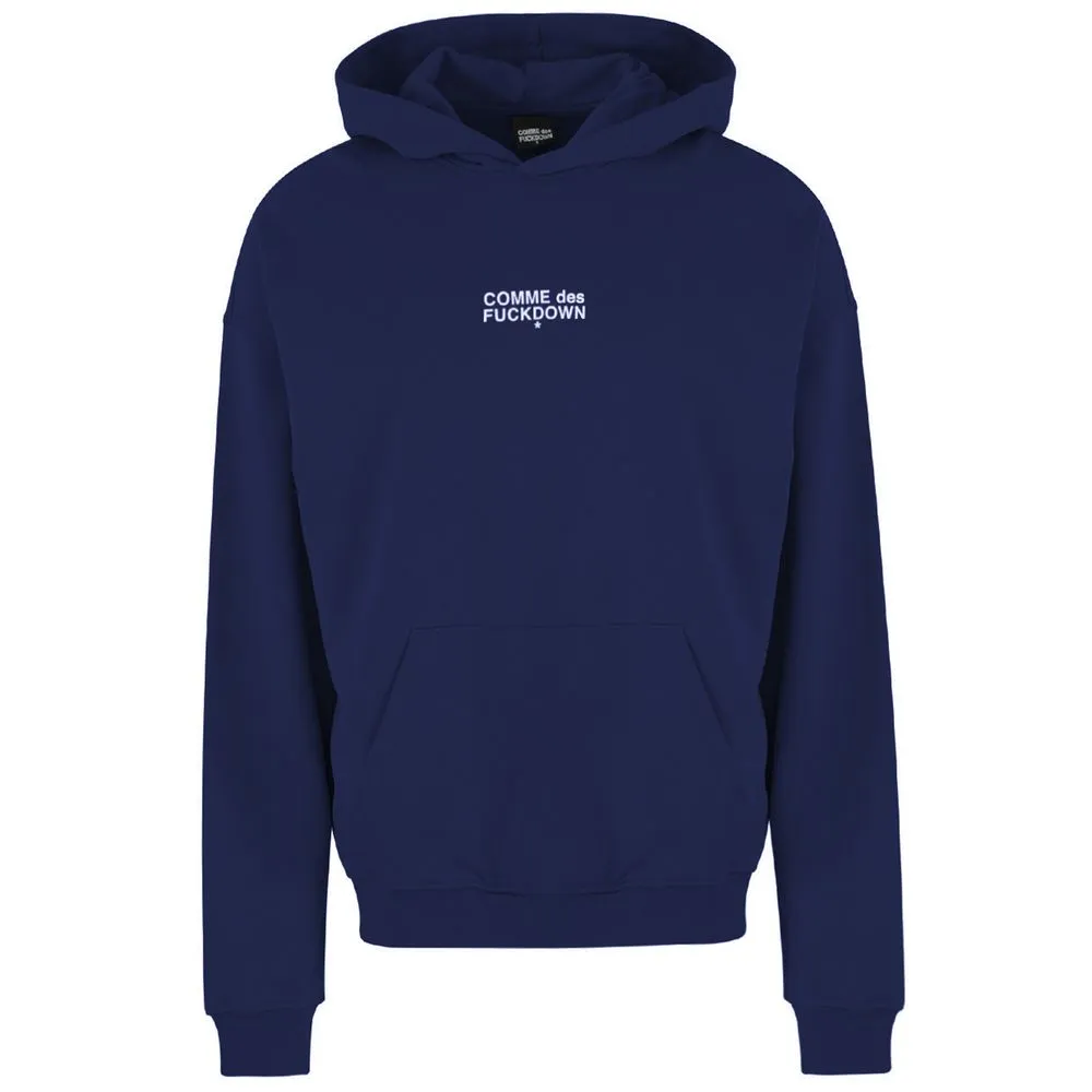 Comme Des Fuckdown Men's Blue Cotton Sweater