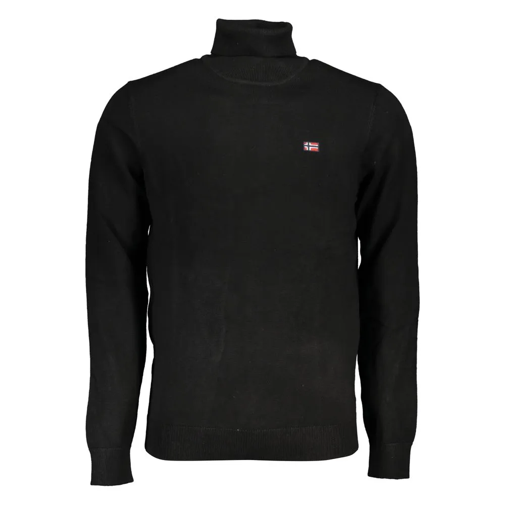 Norway 1963 Men's Black Fabric Sweater