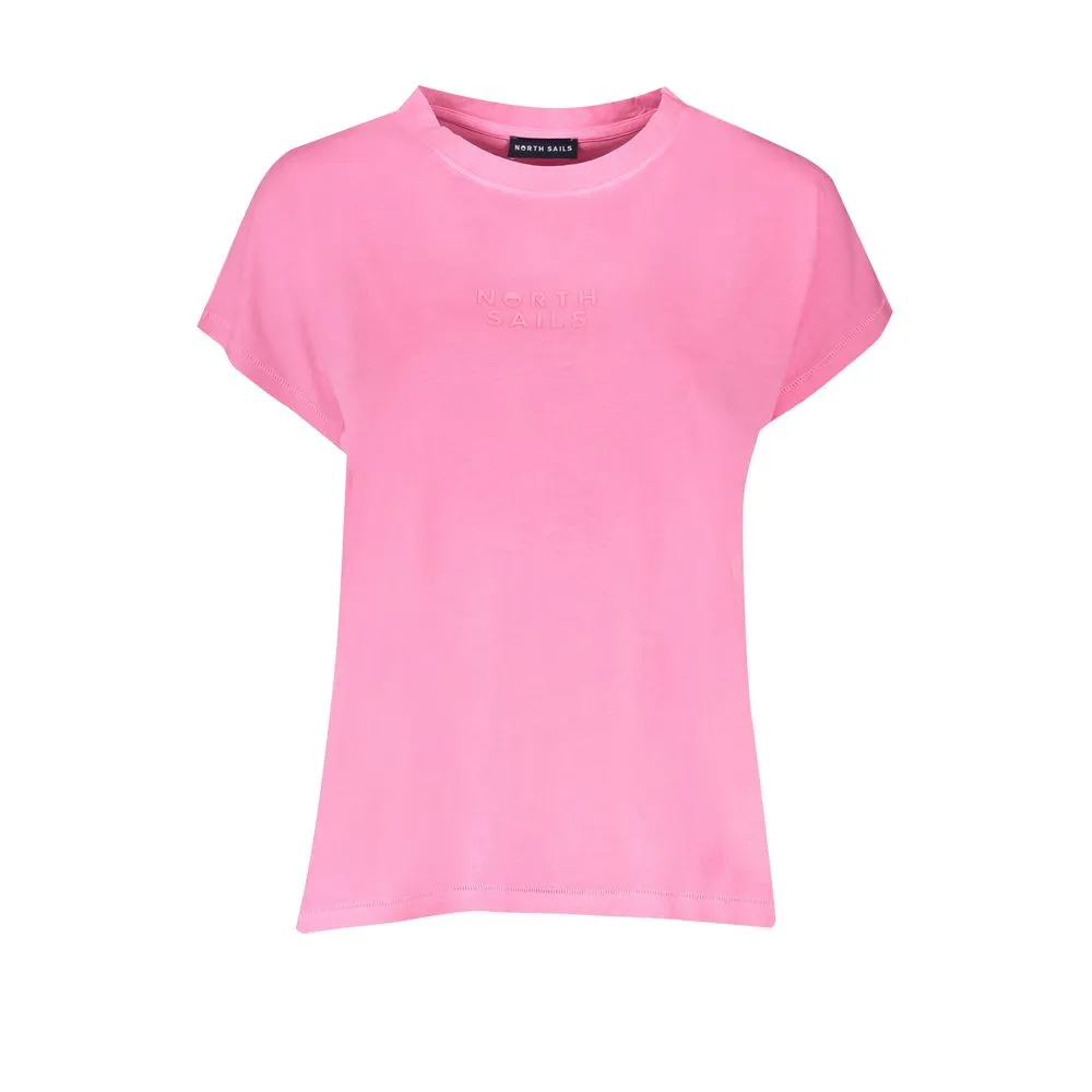 North Sails Women's Pink Cotton Tops & T-Shirt