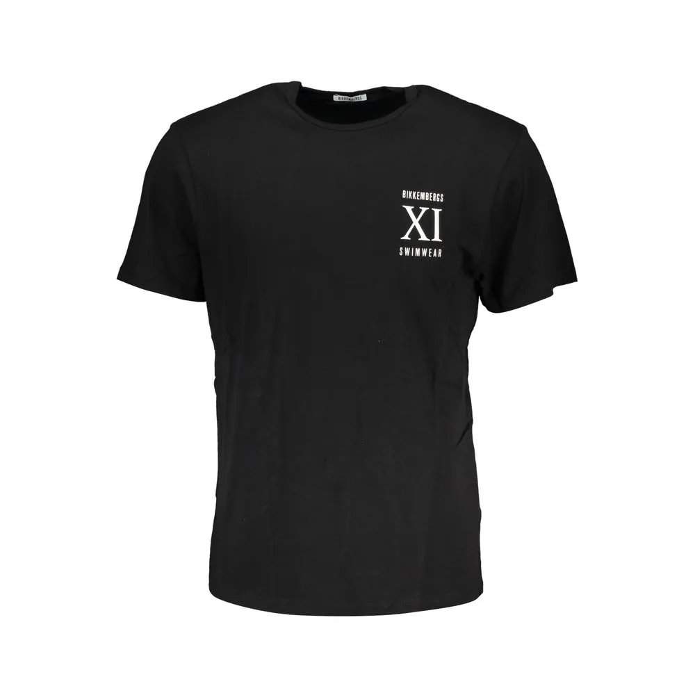 Bikkembergs Men's Black Cotton T-Shirt