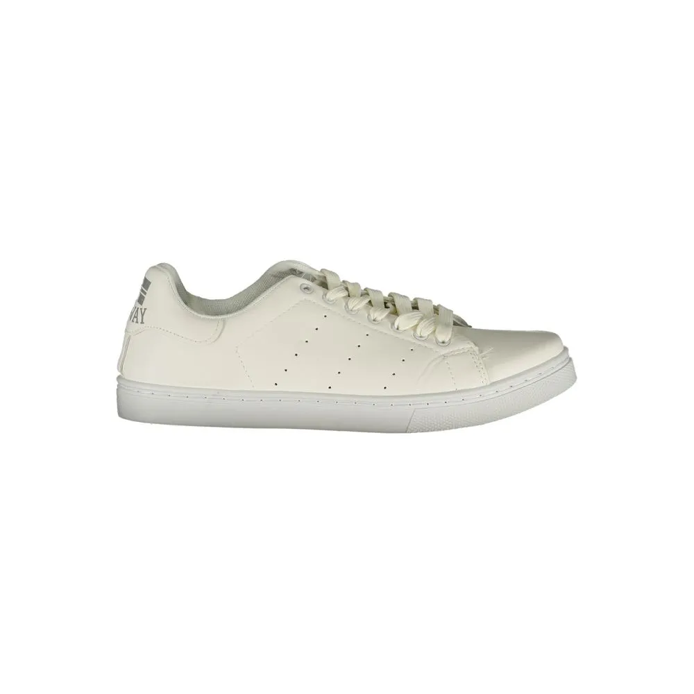 Norway 1963 Men's White Polyester Sneaker