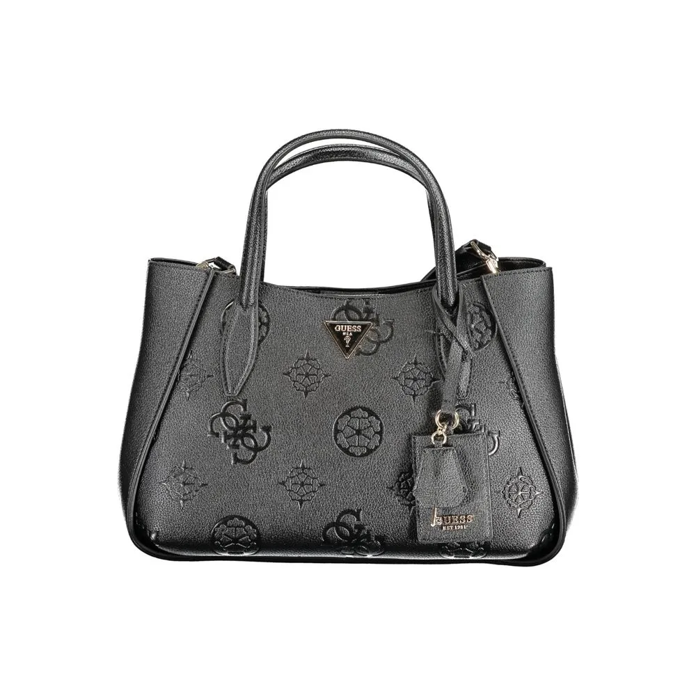 Guess Jeans Women's Black Polyethylene Handbag