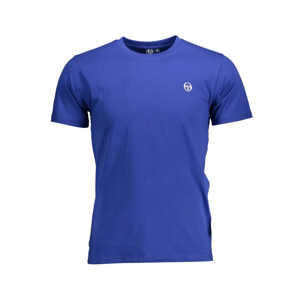 Sergio Tacchini Men's Blue Cotton T-Shirt