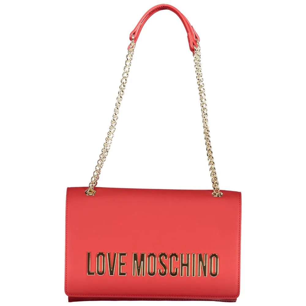 Love Moschino Women's Red Polyethylene Handbag