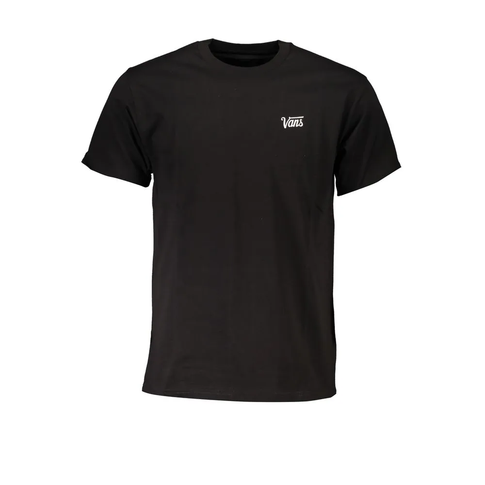 Vans Men's Black Cotton T-Shirt