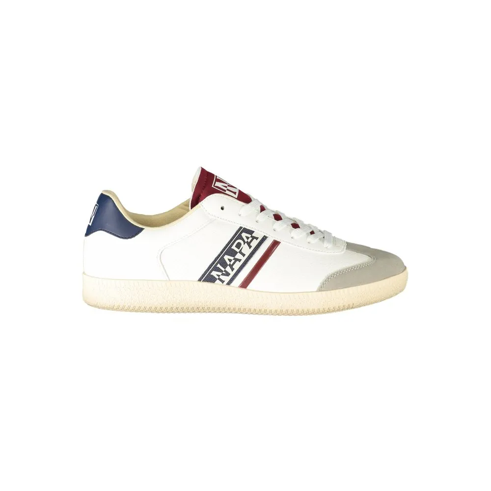 Napapijri Men's White Polyester Sneaker