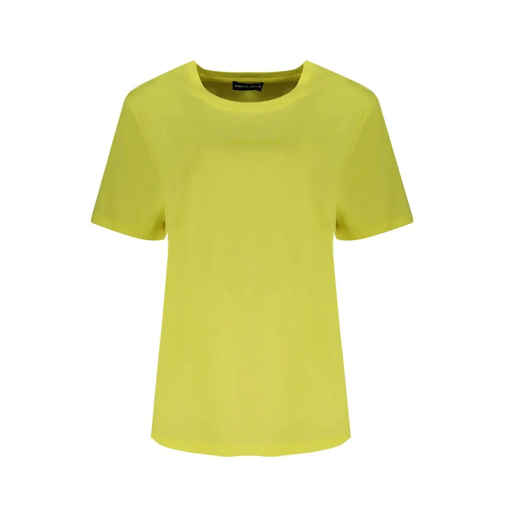 North Sails Women's Yellow Cotton Tops & T-Shirt
