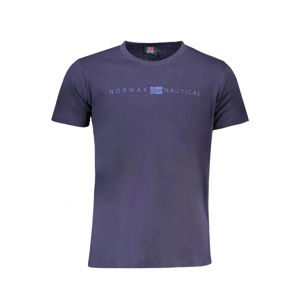 Norway 1963 Men's Blue Cotton T-Shirt
