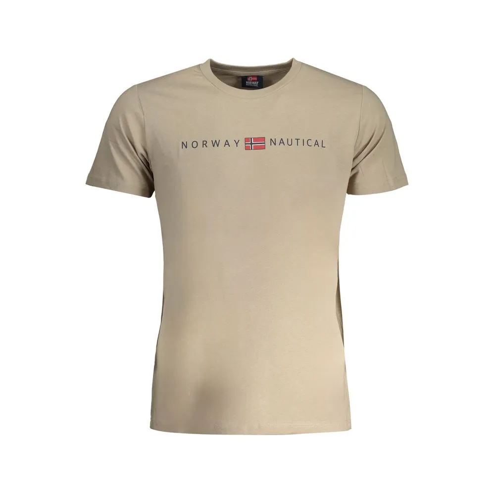 Norway 1963 Men's Beige Cotton T-Shirt