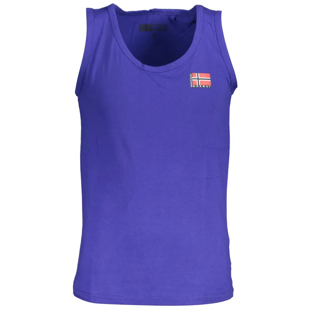 Norway 1963 Men's Blue Cotton T-Shirt