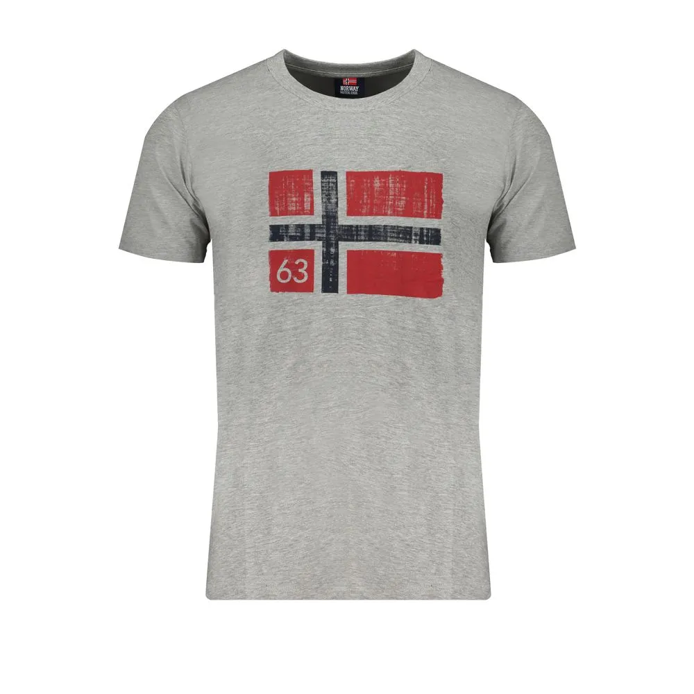 Norway 1963 Men's Gray Cotton T-Shirt
