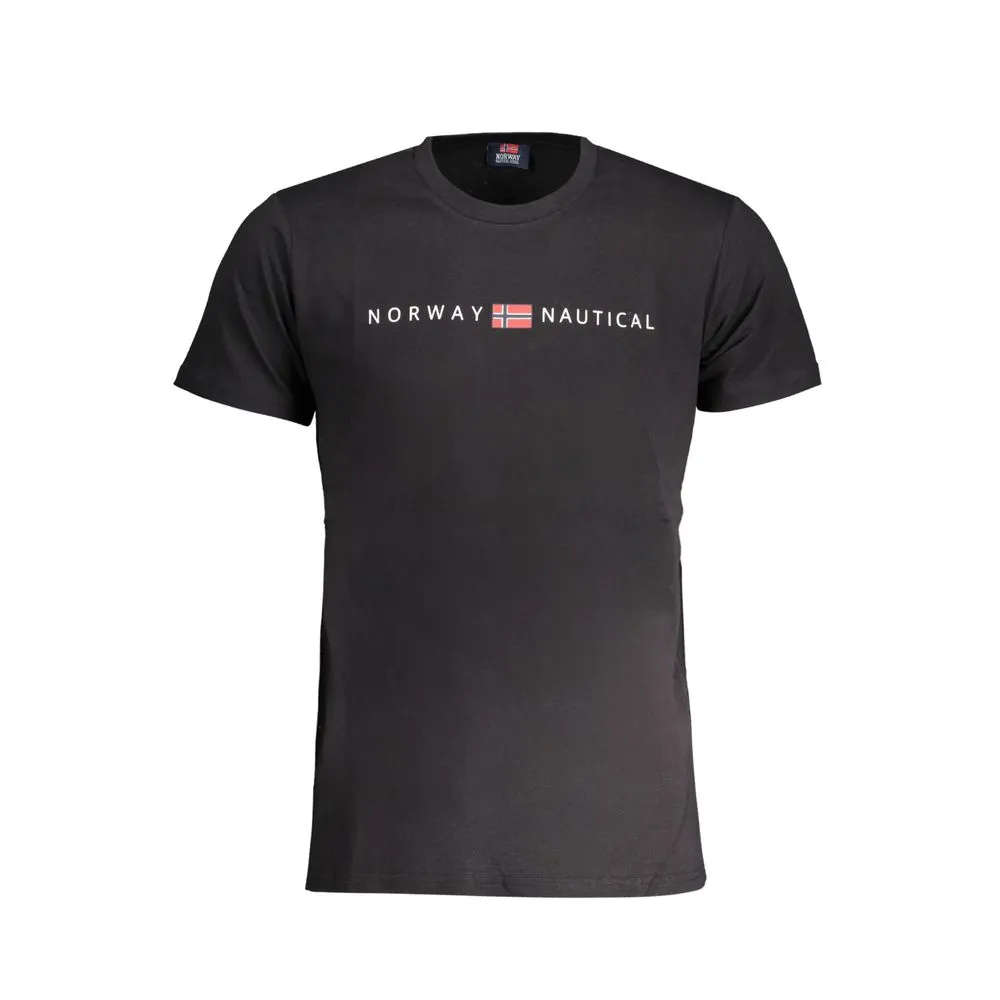 Norway 1963 Men's Black Cotton T-Shirt