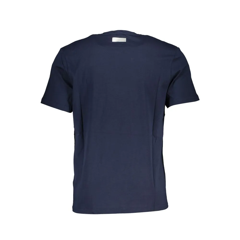 Bikkembergs Men's Blue Cotton T-Shirt