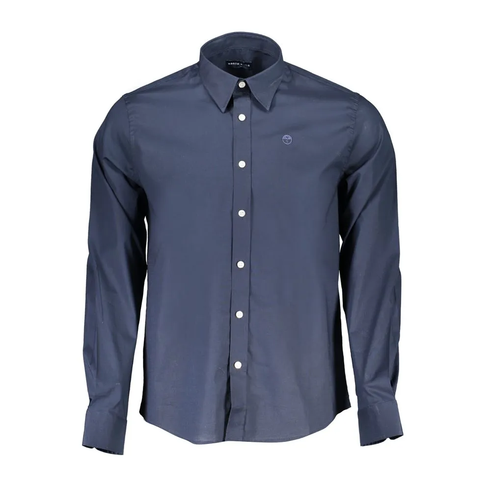 North Sails Men's Blue Cotton Shirt