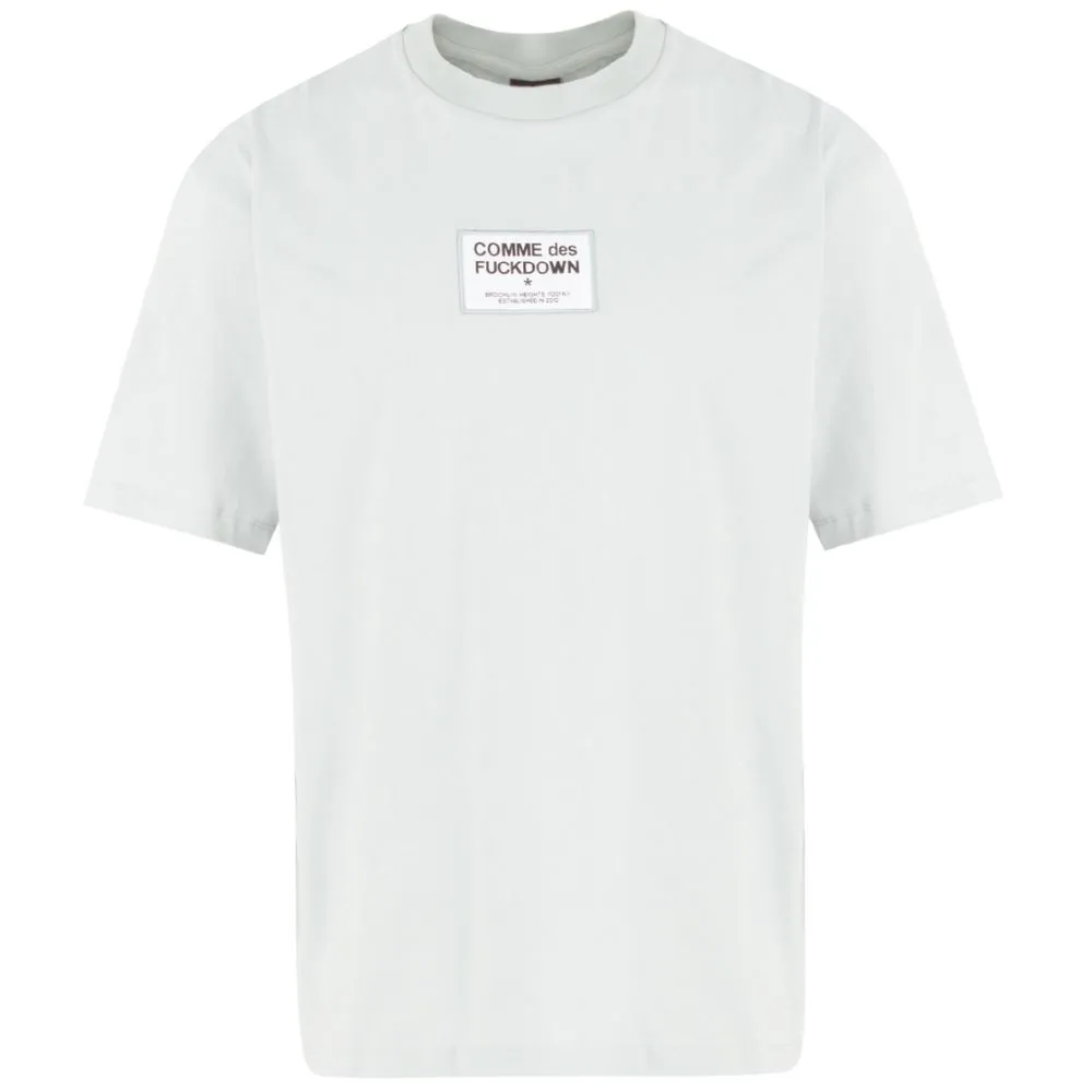 Comme Des Fuckdown Men's White Cotton T-Shirt