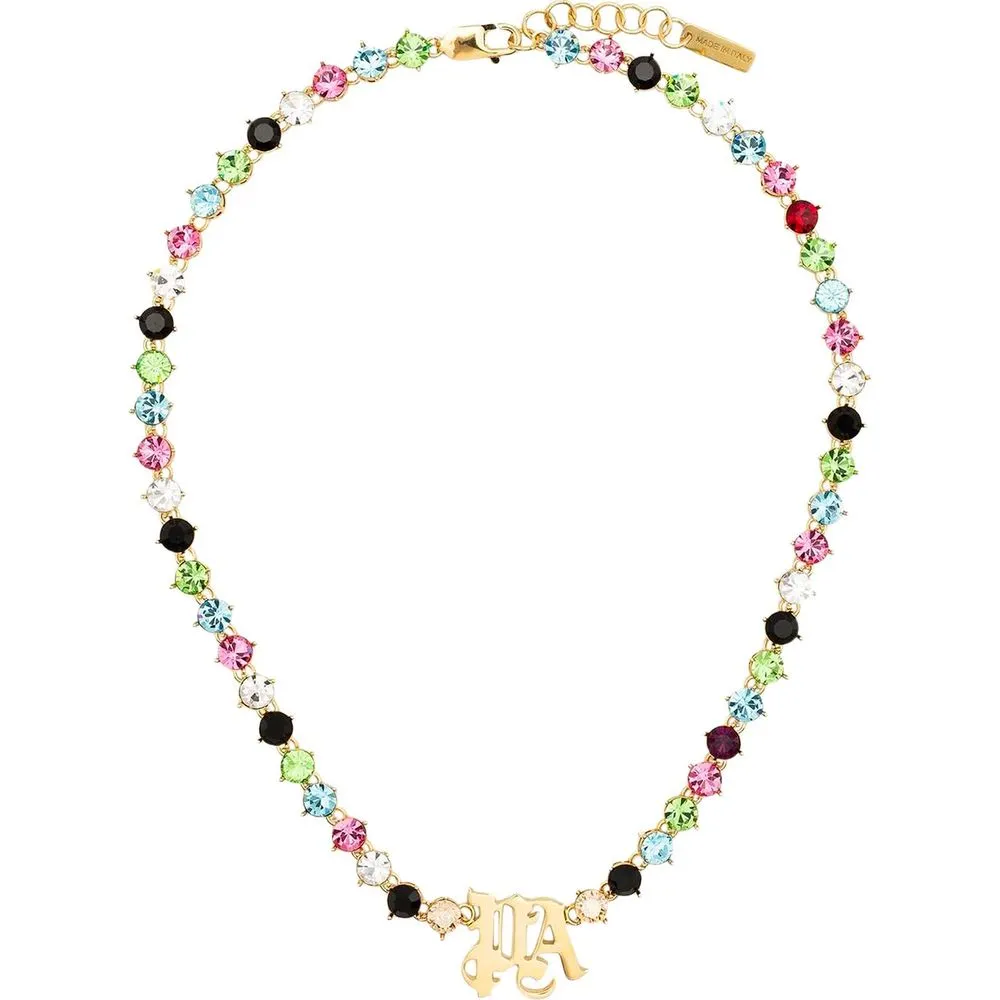 Palm Angels Women's Multicolor Strass Necklace