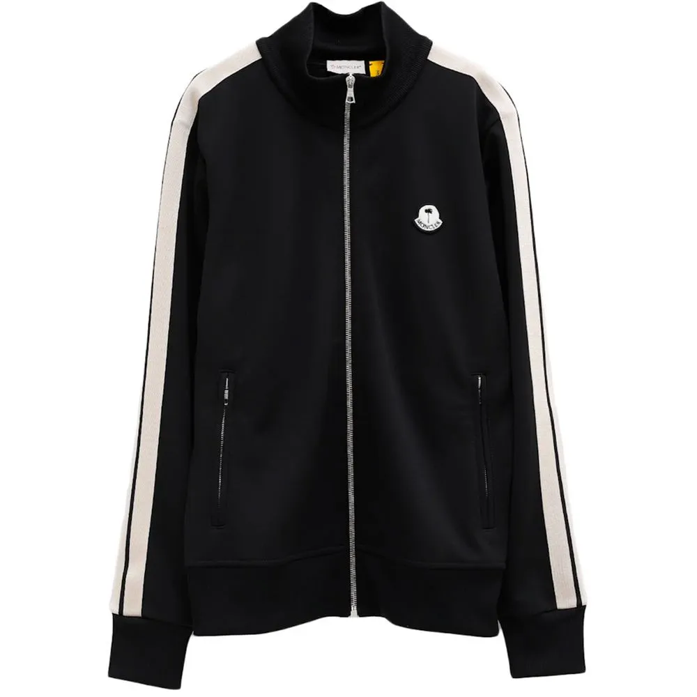 Moncler x Palm Angels Men's Black Polyester Sweater