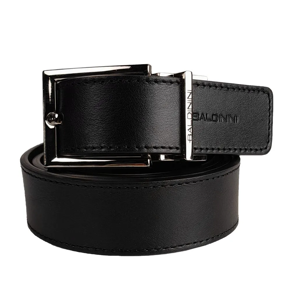 Baldinini Trend Men's Reversible Calfskin Leather Belt - Dual Elegance
