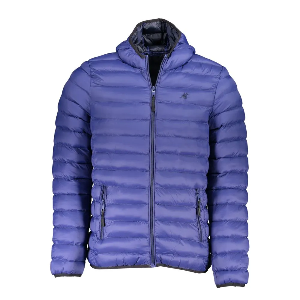 U.S. Grand Polo Men's Elegant Long Sleeve Hooded Jacket